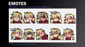 commission for @alkeroni (10 emotes set)