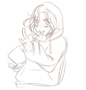 sketch Kailex half body 3