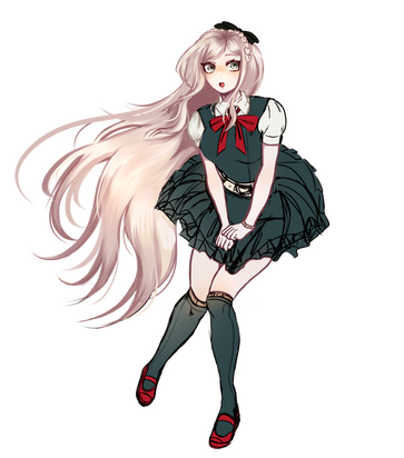 unfinished Sonia Nevermind fanart full body